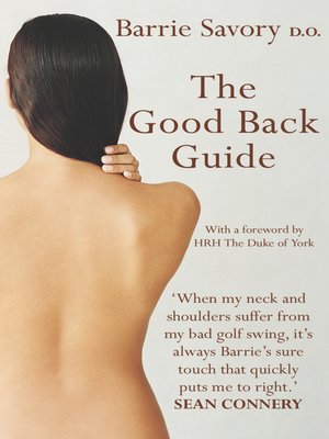 cover image of The Good Back Guide